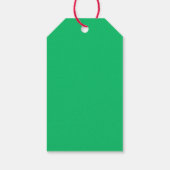 Grappige militaire/kerstman cadeaulabel (Achterkant)