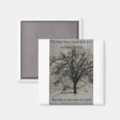 Grappige mindfulness magneet (Voorkant / Achterkant)