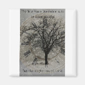 Grappige mindfulness magneet (Voorkant)