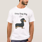 Grappige Mini Dachshund Moeder Mok Cadeau T-shirt (Voorkant)