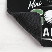 Grappige Mini Golf Miniatuur Golf Kampioen Golfer Muismat (Hoek)