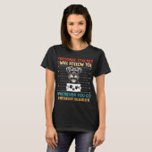 Grappige miniatuur schnauzer hond t-shirt (Voorkant volledig)