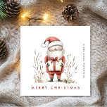 Grappige Minimal Santa Claus Christmas Corporate Feestdagenkaart<br><div class="desc">Verrassend en vreugde voor je naaste en maak de viering onvergeeflijk. Voor verdere aanpassing,  te klikken gelieve de "pas verder"verbinding aan en ons ontwerphulpmiddel te gebruiken om deze sjabloon te wijzigen.</div>