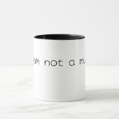 Grappige Minimalist Dat Ben Ik Niet Mok Existentië (Midden)