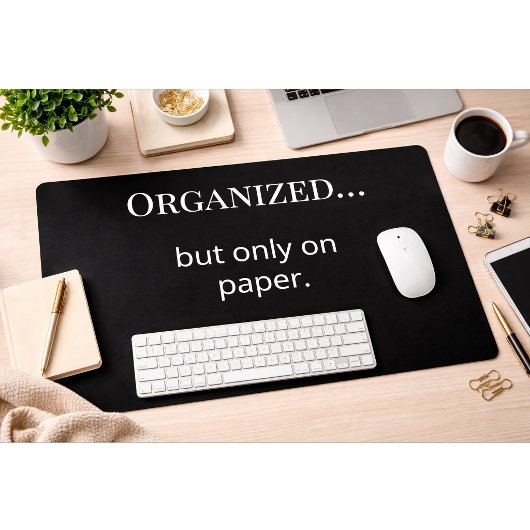 Grappige Minimalistische Bureaumat Kantoorhumor