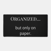 Grappige Minimalistische Bureaumat Kantoorhumor (Voorkant)