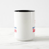 Grappige Minimalistische Tekst Sarcasme Attitude Mok (Midden)