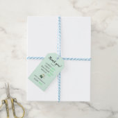Grappige Mint Gift Medewerker Waardering Cadeaulabel (Met Touw)