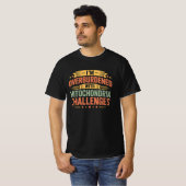 Grappige Mitochondria Gezegde Biologie Student Sci T-shirt (Voorkant volledig)