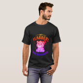 Grappige "M'n Flabbers Zijn Geshockeerd" Knuffelbe T-shirt (Voorkant volledig)