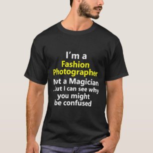 Grappige Mode Fotograaf Job Career Beroep G T-shirt