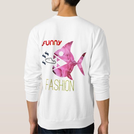 grappige mode trui (Achterkant)