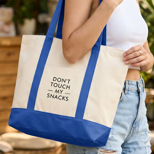 Grappige Moderne Minimalistische Boodschappen Tote Bag