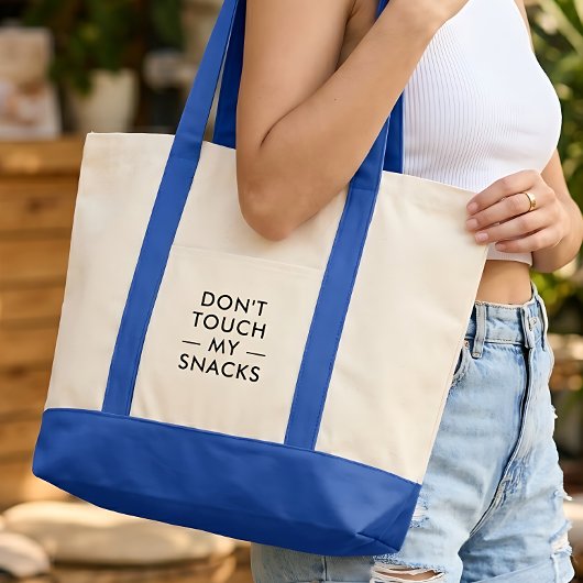 Grappige Moderne Minimalistische Boodschappen Tote Bag