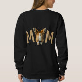 Grappige moderne schattige Pembroke Welsh Corgi ho Trui (Achterkant)