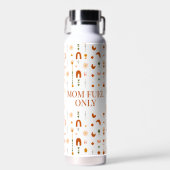 Grappige Moeder Brandstof Alleen Boho Waterfles Ca (Voorkant)