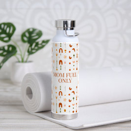 Grappige Moeder Brandstof Alleen Boho Waterfles Ca
