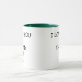 Grappige moeder dochter gelukkig verjaardag koffie mok (Midden)