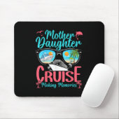 Grappige moeder dochter vakantie cruise moeder doc muismat (Met muis)