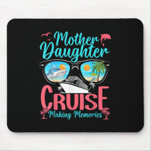 Grappige moeder dochter vakantie cruise moeder doc muismat