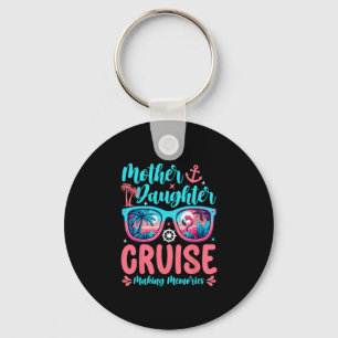 Grappige Moeder Dochter Vakantie Cruise Moeder Doc Sleutelhanger