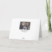 Grappige moeder doet geen Windows Beagle Kerstmis Feestdagen Kaart (Achterkant)