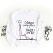 Grappige moeder Giftful Quote - Moe moeder leven Trui