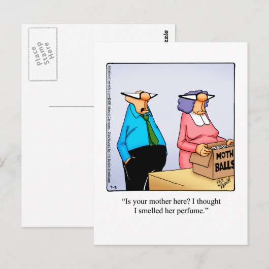 Grappige moeder in de wet Humor Briefkaart (Voorkant / Achterkant)