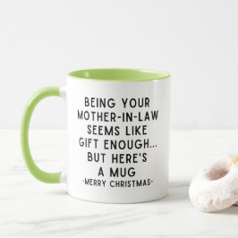 Grappige Moeder In Law Mok Kerstcadeau voor Schoon