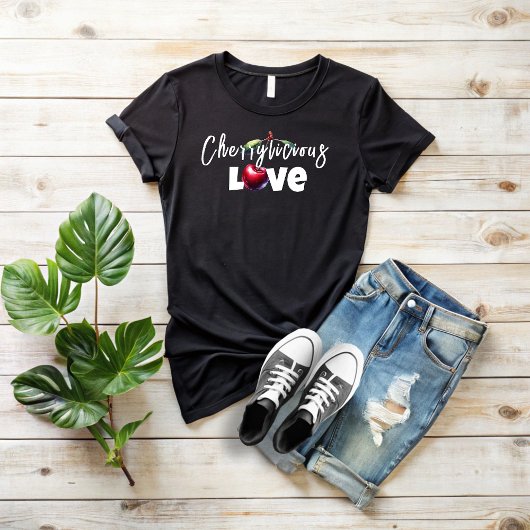 Grappige moeder kers vibe slogan moederdag t-shirt