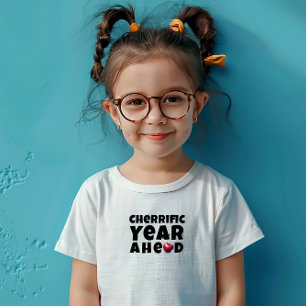 Grappige moeder kersen vibe slogan verjaardag t-shirt