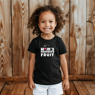 Grappige moeder kersen vibe slogan verjaardag t-shirt