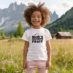 Grappige moeder kersen vibe slogan verjaardag t-shirt