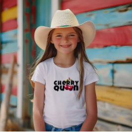 Grappige moeder kersen vibe slogan verjaardag t-shirt