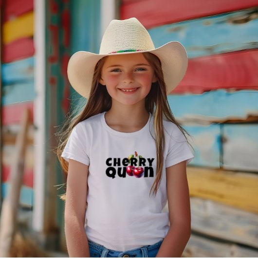 Grappige moeder kersen vibe slogan verjaardag t-shirt