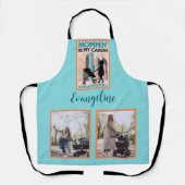 Grappige Moeder Kinderwagen "Mommin" is mijn Cardi Schort (Voorkant)