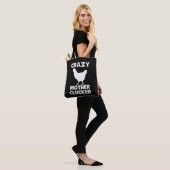Grappige Moeder Klokkende Kippen Puns Tas (Op model)