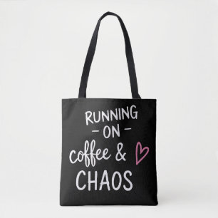 Grappige Moeder Leven Quote Tote Bag