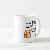 Grappige MOEDER! MOEDER! MOEDER Oranje Tabby Kitte Koffiemok (Voorkant rechts)