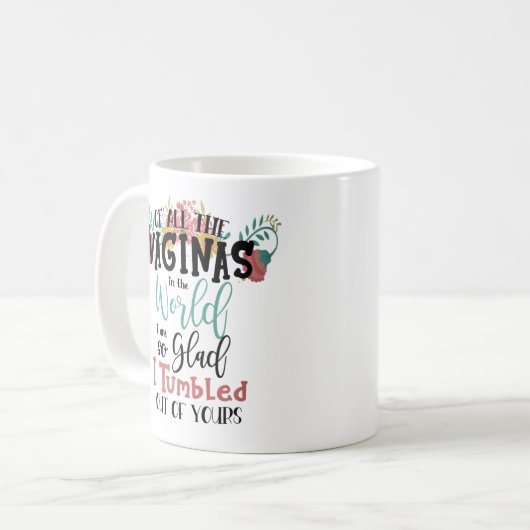 Grappige moeder Moederdag cadeau van dochter zoon Koffiemok (Voorkant links)