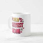 Grappige moeder Mok - World's Okayest Mom Coffee C (Voorkant links)
