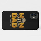 Grappige moeder, net als vader, alleen slimmer vin Case-Mate iPhone case (Achterkant (horizontaal))