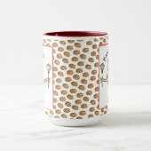 Grappige moeder oma Cartoon Mok (Midden)