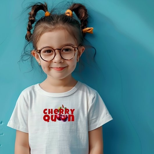 Grappige moeder rode kersen vibe slogan verjaardag t-shirt