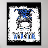 grappige moeder van ataxia warrior , design ataxia poster (Voorkant)