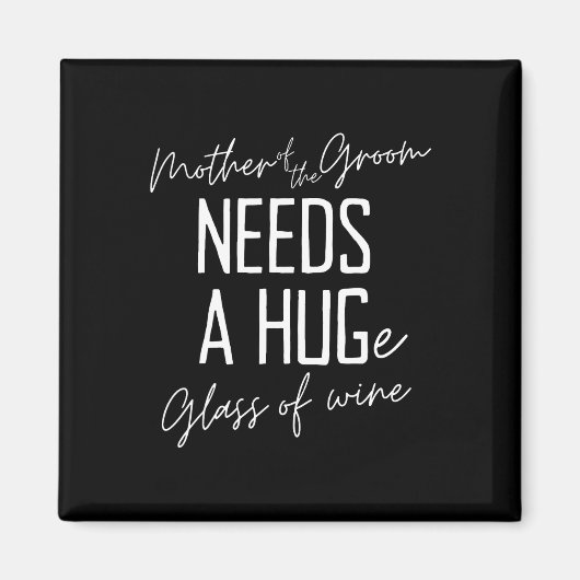 Grappige moeder van de bruidegom heeft een groot g magneet (Voorkant)