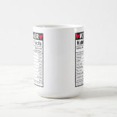 Grappige moeder voeding feiten moeder leven essent koffiemok (Center)