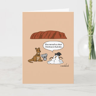 Grappige moeder waarschuwde me voor Kaart