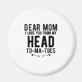 grappige moederdag cadeau voor moeder magneet (Voorkant)