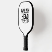 grappige moederdag cadeau voor moeder pickleball paddle (Links)
